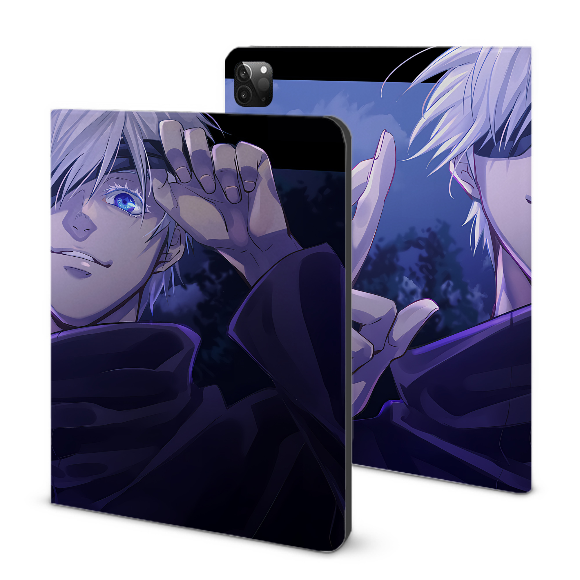 （画像用） 呪術廻戦 Jujutsu Kaisen IPadケース ペンホルダー付き ブックスタイルデザイン